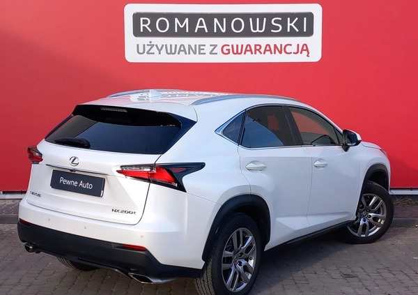 Lexus NX cena 124900 przebieg: 91755, rok produkcji 2017 z Nowe Miasto Lubawskie małe 466